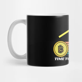 time to do business, bitcoin and crypto Mug